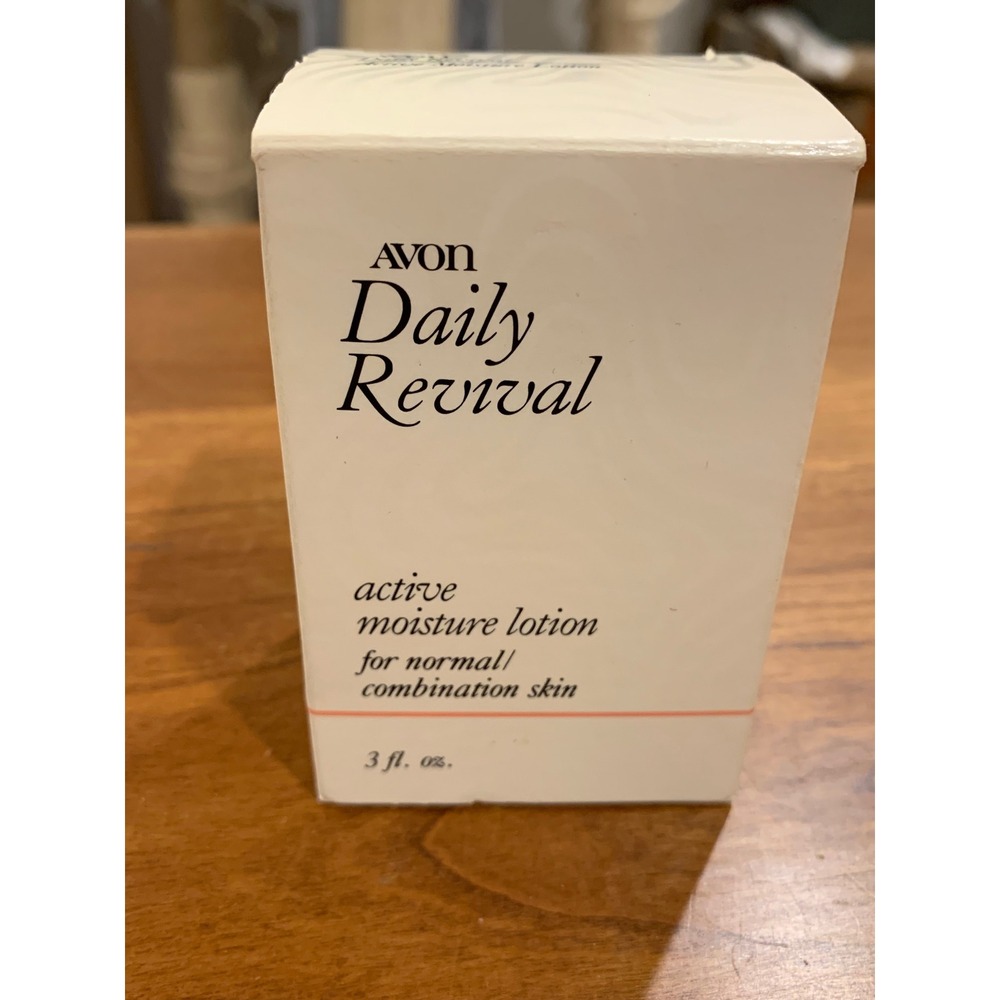 Avon Daily Revival Active Moisture Lotion Normal/Combination Skin 3 fl oz